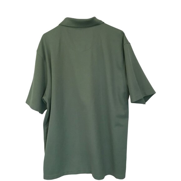 Grand Slam Golf Men's 3-Button Polo Shirt Size XXL in Green Activewear Casual - Picture 8 of 14